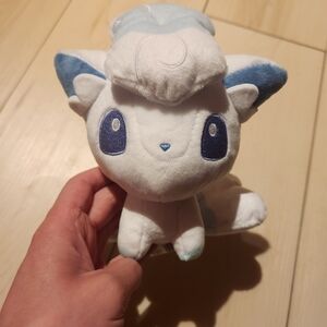 Pokemon White and Blue Alolan Vulpix Plush